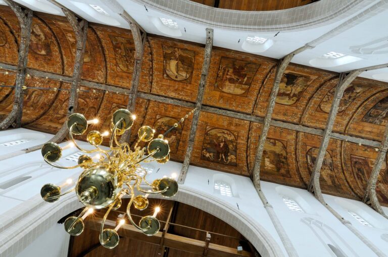 Decorated ceiling