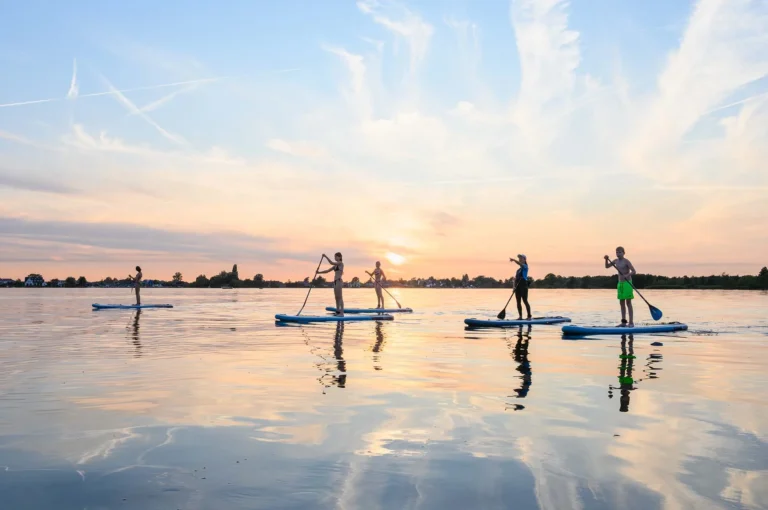 Suppen op open water